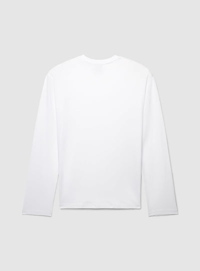 T-shirt girocollo a tinta unita