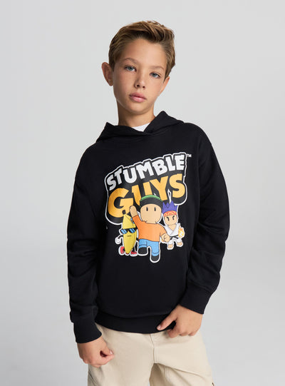 Felpa con cappuccio con stampa Stumble Guys®