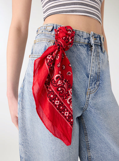 Pack 2 bandane con stampa paisley