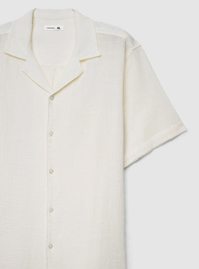 Camicia bowling a tinta unita