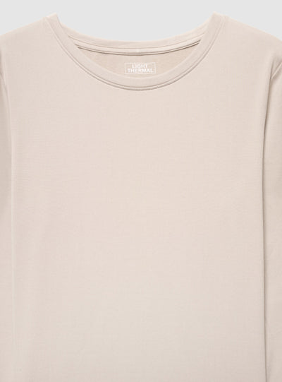 Thermo-Langarmshirt in Uni