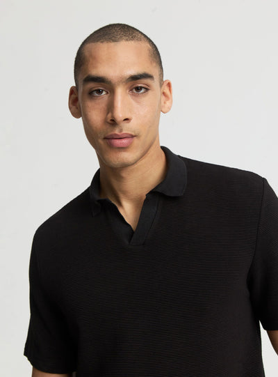 Uni-farbene Polo-T-Shirt