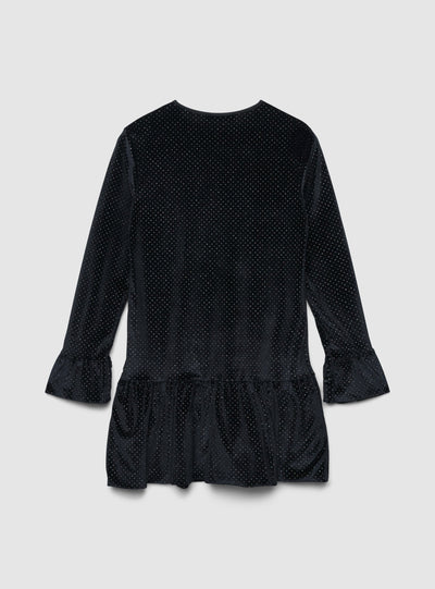 Vestito glitter all-over
