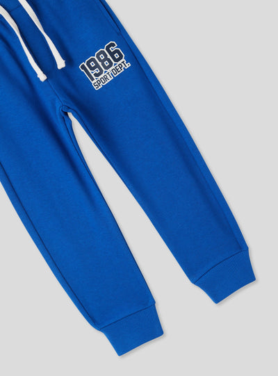 Pantaloni ușori de trening cu imprimeu sportiv