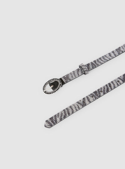 Ceinture fine avec strass