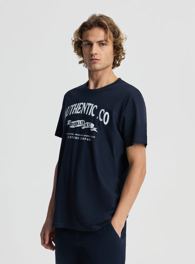 T-shirt with writing