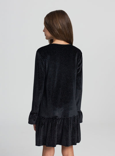 Vestito glitter all-over