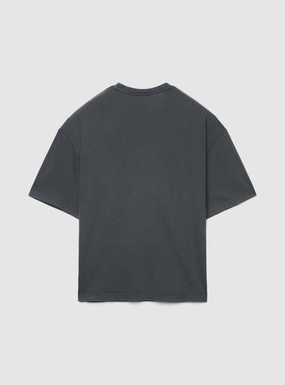 T-shirt boxy fit acid wash
