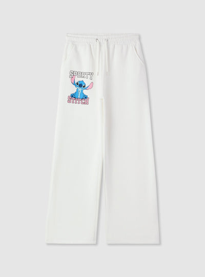 Pantaloni tuta wide leg Stitch®