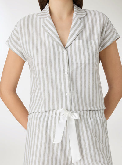 Striped pyjama set